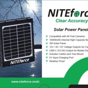 NITEforce Solar Power Panel 10000mAh