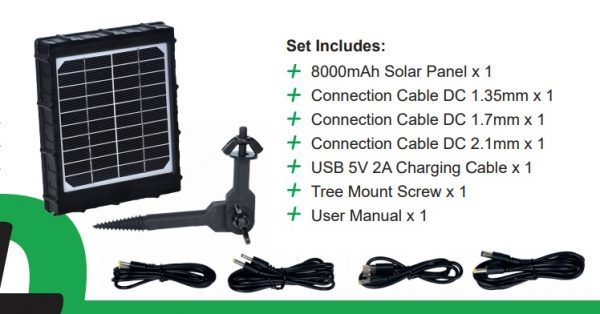 NITEforce Solar Power Panel set