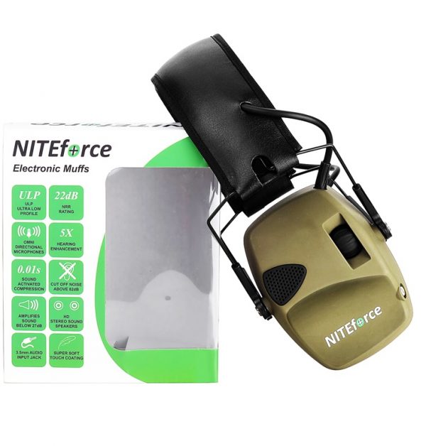 NITEforce SubSonic Electronic Earmuffs