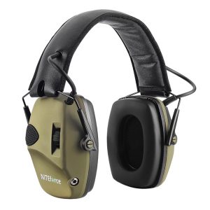 NITEforce SubSonic Electronic Earmuffs NATO Green