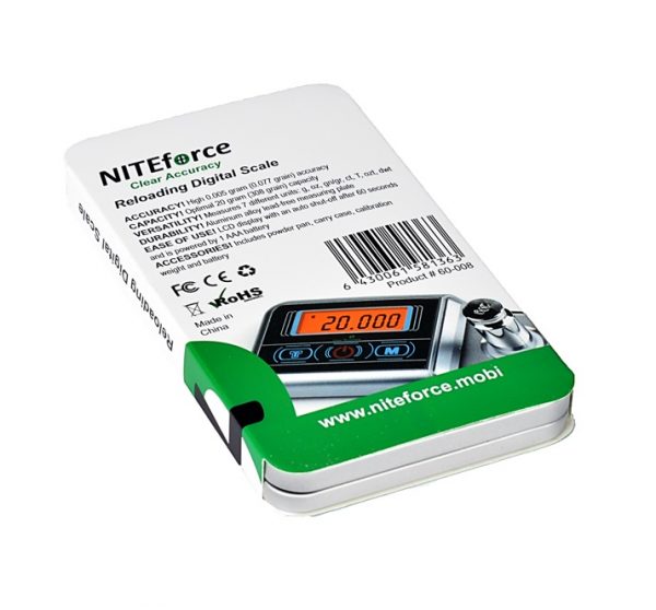 Reloading Digital Scale NITEforce