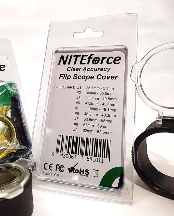 Sizing Chart Flip Scope Cover NITEforce