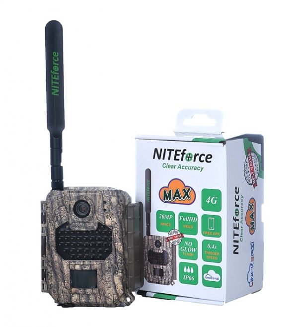 Wireless Trail Camera NITEforce MAX 20MP 4G FullHD