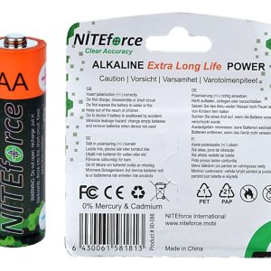 AA Alkaline Battery NITEforce