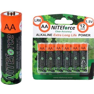 AA Alkaline Battery NITEforce