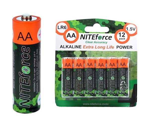 AA Alkaline Battery NITEforce