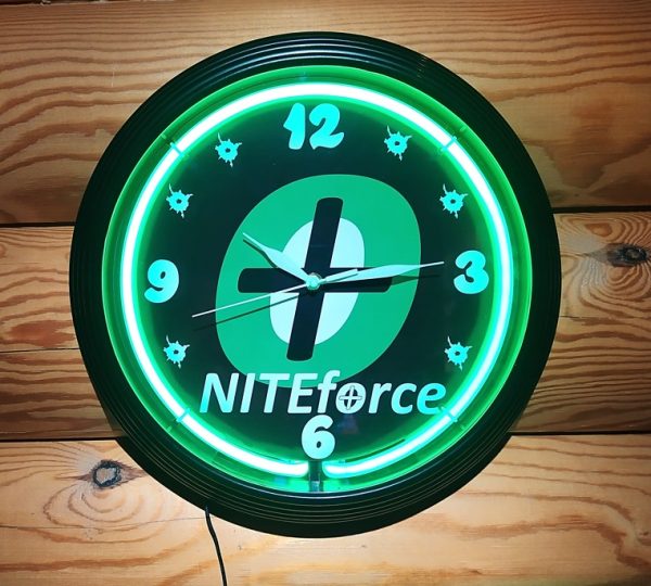 NITEforce ManCave Neon Clock