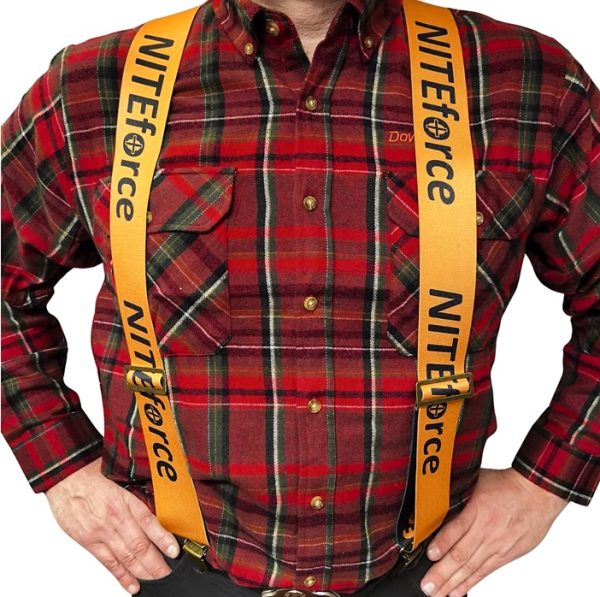 NITEforce Orange Suspenders