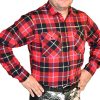 NITEforce Flannel Shirt Reddish