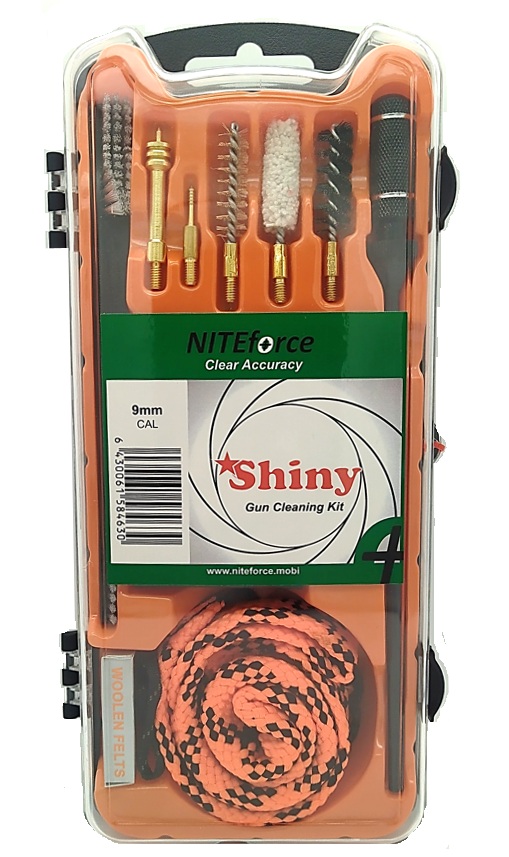 NITEforce Shiny 9mm Gun Cleaning Kit